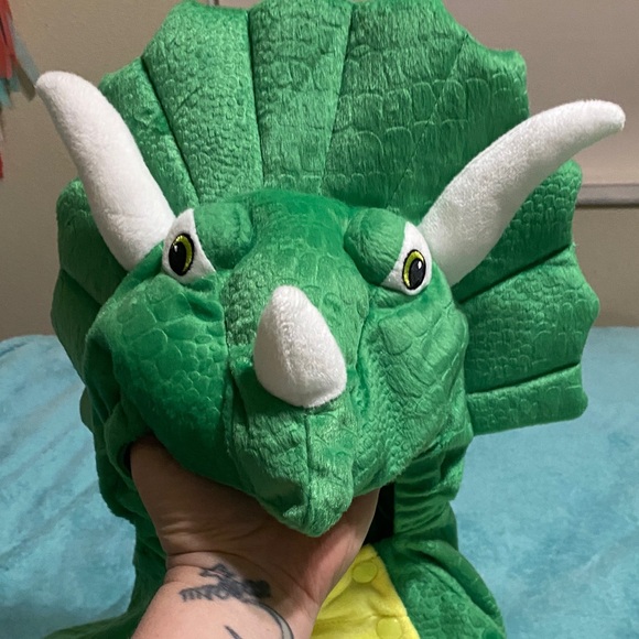 Target Green and Yellow Dinosaur Costume for Kids - Picture 2 of 4